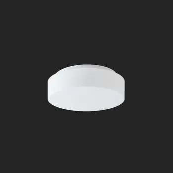 OSMONT ELSA 1 stropní/nástěnné skleněné svítidlo bílá IP44 3000 K 9W LED HF (původní kód OS 59067) - OSMONT OS ELS59067