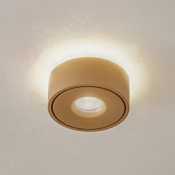 Lampička Arcchio LED stropní svítidlo Rotari, hnědá, nahoru a dolů hnědý 1 x 14,2 W LED - Doprava zdarma