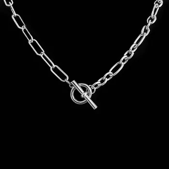 Náhrdelník Asymetrický náhrdelník „SÍLA SPOJENÍ“ z chirurgické oceli č. 1671