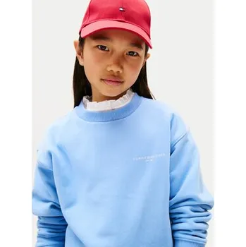 Pánská mikina Tommy Hilfiger Mikina KS0KS00640 Světle modrá Regular Fit 4Y