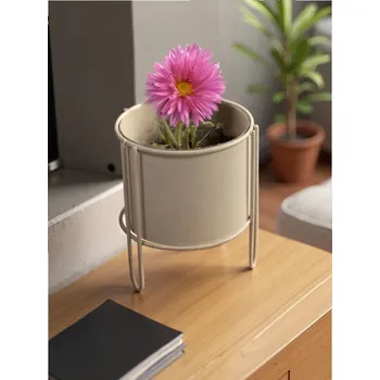 Květináč Sinsay - Kovový květináč - krémová - 773GL-01X - 773GL-01X-ONE