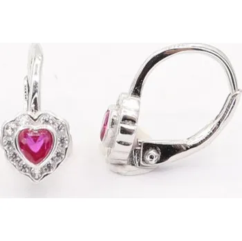 Náušnice Stříbrné dětské náušnice