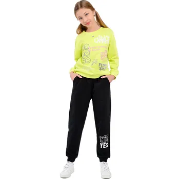 Dívčí mikina Dívčí mikina Dance - žlutá 140