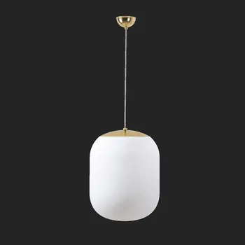 Svítidlo OSMONT TANIA S1 závěsné skleněné svítidlo mosaz leštěná / bílá IP40 4000 K 27W LED DALI (původní kód OS 67855) - OSMONT OS TAN67855