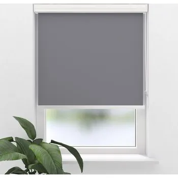 Roleta Zatemňovací roleta SOLUNA s kazetou šedá V33 40x175 cm