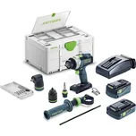 Festool QUADRIVE TPC 18/4 5,0/4,0 I-Set - Akumulátorový příklepový vrtací šroubovák 577621
