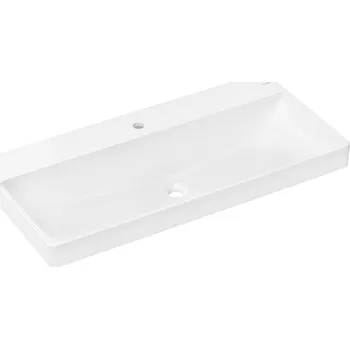 Umyvadlo Hansgrohe Xelu Q umyvadlo 100x48 cm obdélníkový klasický-nábytkový bílá 60321450