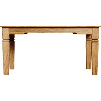 Konferenční stolek Indický nábytek - Konferenční stolek Guru 110x55x60 z masivu mango Mango natural