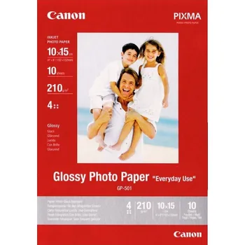 Fotopapír Canon Everyday Use Glossy GP-501 10 x 15 cm 10 listů