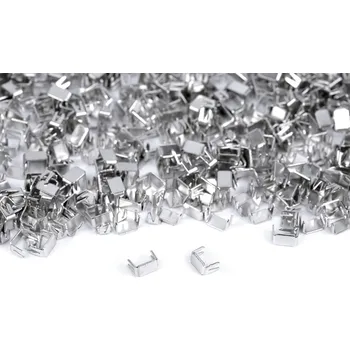 Zip Koncovka na spirálový a kostěný zip No 3 dolní, malé, 1 nikl