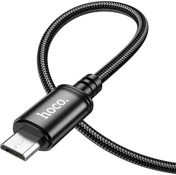 Kabel Hoco USB A na Micro USB 2,4A X89 2 M černý