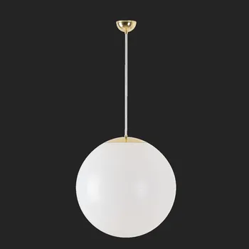 Průmyslové svítidlo OSMONT ISIS S4 závěsné plastové svítidlo mosaz leštěná / bílá IP40 4000 K 41W LED nouzové kombinované 3 h (původní kód OS 66755) - OSMONT OS ISI66755