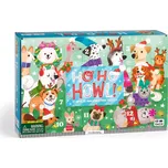 Mudpuppy Puzzle Předvánoční odpočítávání sada 12 ks