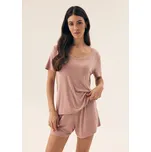 Dámské pyžamo Henderson 42409-39X XL Sv. hnědá