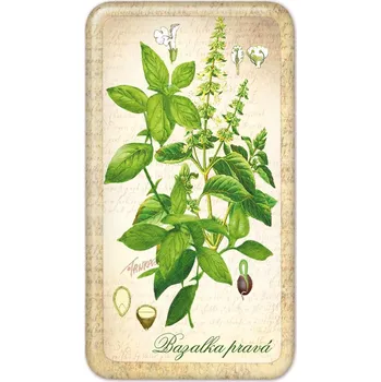 Dekorativní magnet Magnet - Bazalka pravá