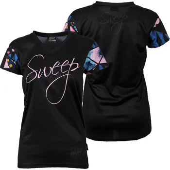 Dámské tričko SWEEP SWTS144 černá/multicolor XS