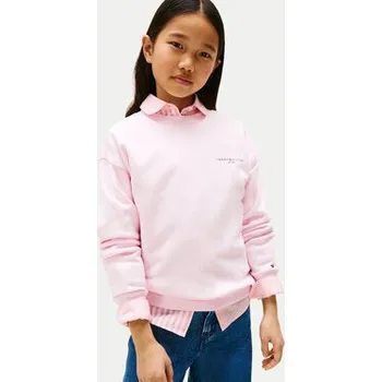 Dámská mikina Tommy Hilfiger Mikina KS0KS00640 Růžová Regular Fit 8Y