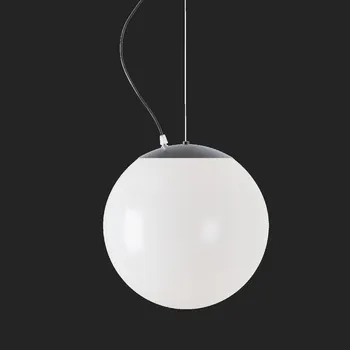 Průmyslové svítidlo OSMONT ISIS L3 PM HP závěsné plastové svítidlo černá / bílá IP40 3000 K 52W LED nouzové kombinované 3 h (původní kód OS 72217) - OSMONT OS ISI72217