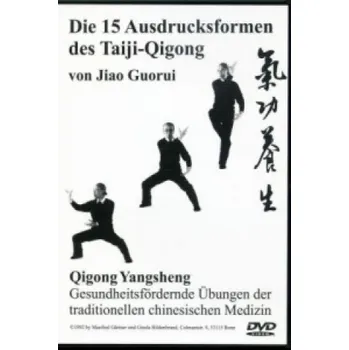 DVD film Die 15 Ausdrucksformen des Taiji-Qigong, DVD-ROM – (DE)