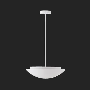 OSMONT AURA P4 závěsné skleněné svítidlo bílá IP40 4000 K 27W LED DALI (původní kód OS 60986) - OSMONT OS AUR60986