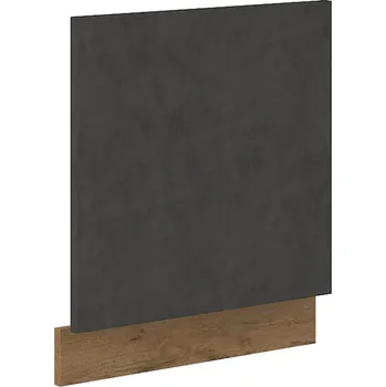 Kuchyňská skříňka Dvířka na myčku VEGA ZM 60 s panelem, šedá mat/dub lancelot