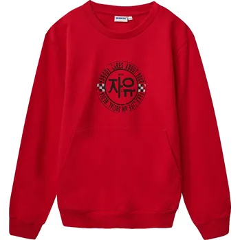 Chlapecká mikina Chlapecká mikina Nobody - červená 134