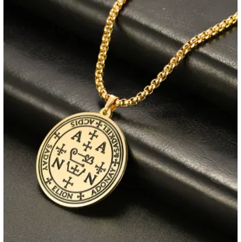 Šperk Amulet Archanděl Zadkiel zlatý