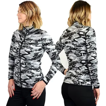 Dámská mikina Kaira MB501 dámská mikiny maskáč šedý XS