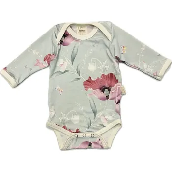 Dupačky FARMERS® Dětské body BAMBUS DIGI FLOWERS 19 Velikost: 104
