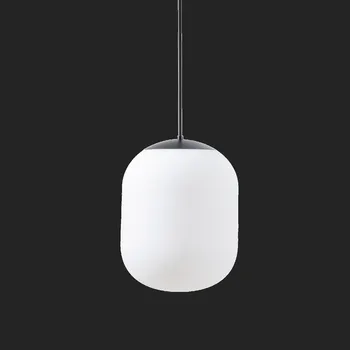 OSMONT TANIA P1 HP závěsné skleněné svítidlo černá / bílá IP40 4000 K 52W LED DALI (původní kód OS 62756) - OSMONT OS TAN62756