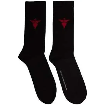 Zahraniční hudba Merch Bon Jovi: Bon Jovi Unisex Terry Socks: Dagger Heart (black) (uk Size 7 - 11) 42 - 47