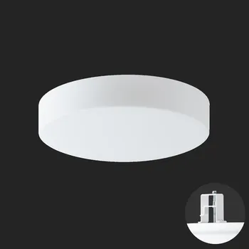 Koupelnové svítidlo OSMONT ELSA V3 stropní/nástěnné skleněné polovestavné svítidlo bílá IP44 3000 K 14W LED DALI (původní kód OS 68121) - OSMONT OS ELS68121