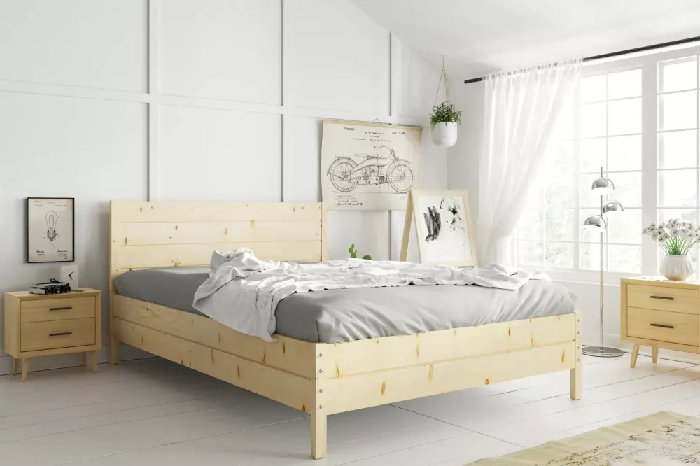 Postel s úložným prostorem Continental 180 x 200 s matrací (nosnost postele 400kg | úložný prostor)