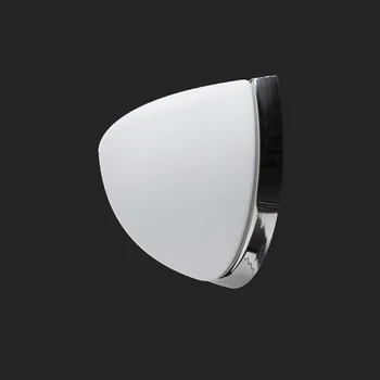 Nástěnné svítidlo OSMONT NELA DL1 nástěnné skleněné svítidlo nerez leštěná / bílá IP43 60W E27 (původní kód OS 44554) - OSMONT OS NEL44554