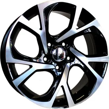 Alu kolo Alu kola Racing Line FE132, 18x7 5x114.3 ET50, černá + leštění