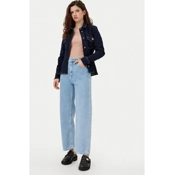 Pánské oblečení Calvin Klein Jeans Jeansy Barrel J20J225006 Modrá Loose Fit 29_32