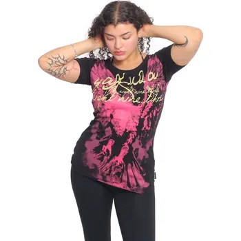 Dámské tričko Dámské triko Yakuza Eagle Curved Crew 26106 black velikost: L