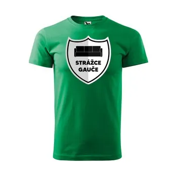 Pánské tričko Tričko s potiskem Strážce gauče: zelené 4XL