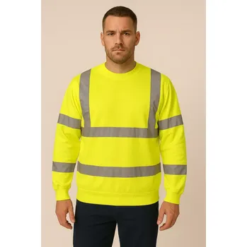 reflexní vesta Mikina reflexní B303 PORTWEST - Žlutá, vel. 3XL