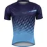 cyklistický dres Force MTB Angle s krátkým rukávem modrý