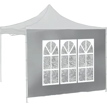 Cattara 13341 bočnice Window pro party stan 2 x 3 m, šedá