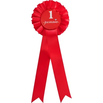 Hobby horsing Kokarda Ponnie pro vítěze - červená