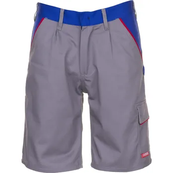 pracovní kraťasy PLANAM HIGHLINE pánské montérkové šortky Barva: šedá/modrá, Velikost: 2XL