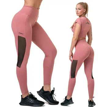 Dámské legíny Nebbia Mesh 573 old rose L