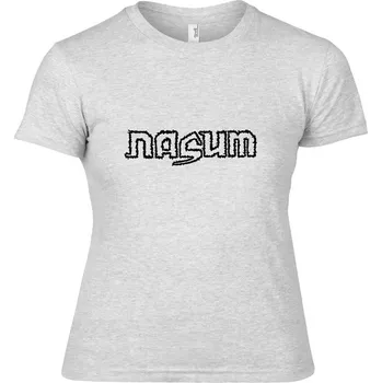 Dámské tričko šedivé dámské triko Nasum