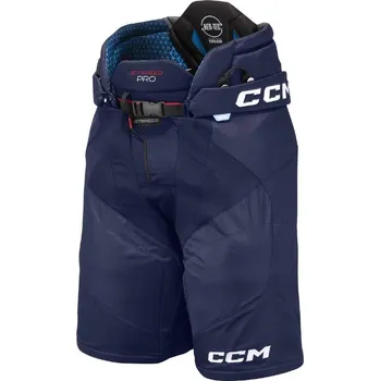 Hokejové kalhoty Kalhoty CCM Jetspeed Pro SR, tmavě modrá, Senior, M CCM