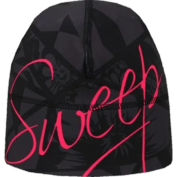 Čepice SWEEP SCP084 šedá/růžová one size