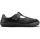 Vivobarefoot GOBI T.BAR SCHOOL KIDS OBSIDIAN velikost 34 - Černá