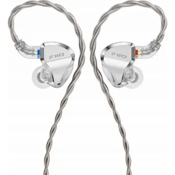 Sluchátka FiiO JH5 stříbrná sluchátka - Hybridní IEM 1x DD 4x BA