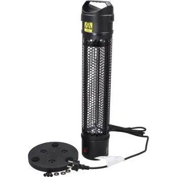 Infrazářič Stojanový zářič 1000W IP44 černý NEO NEO90-035